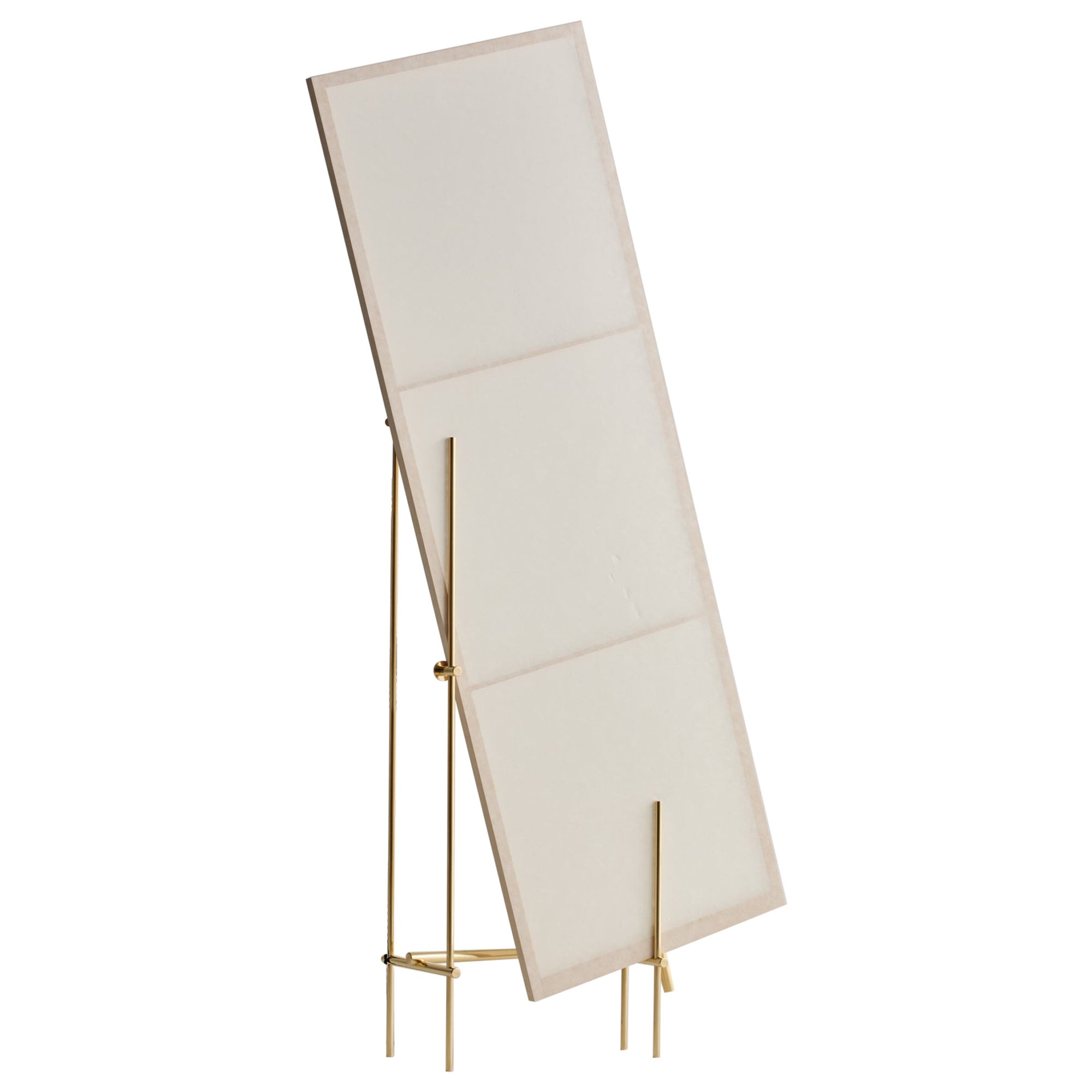 Ryosuke Harashima Contemporary Zen floor lamp Japanese paper