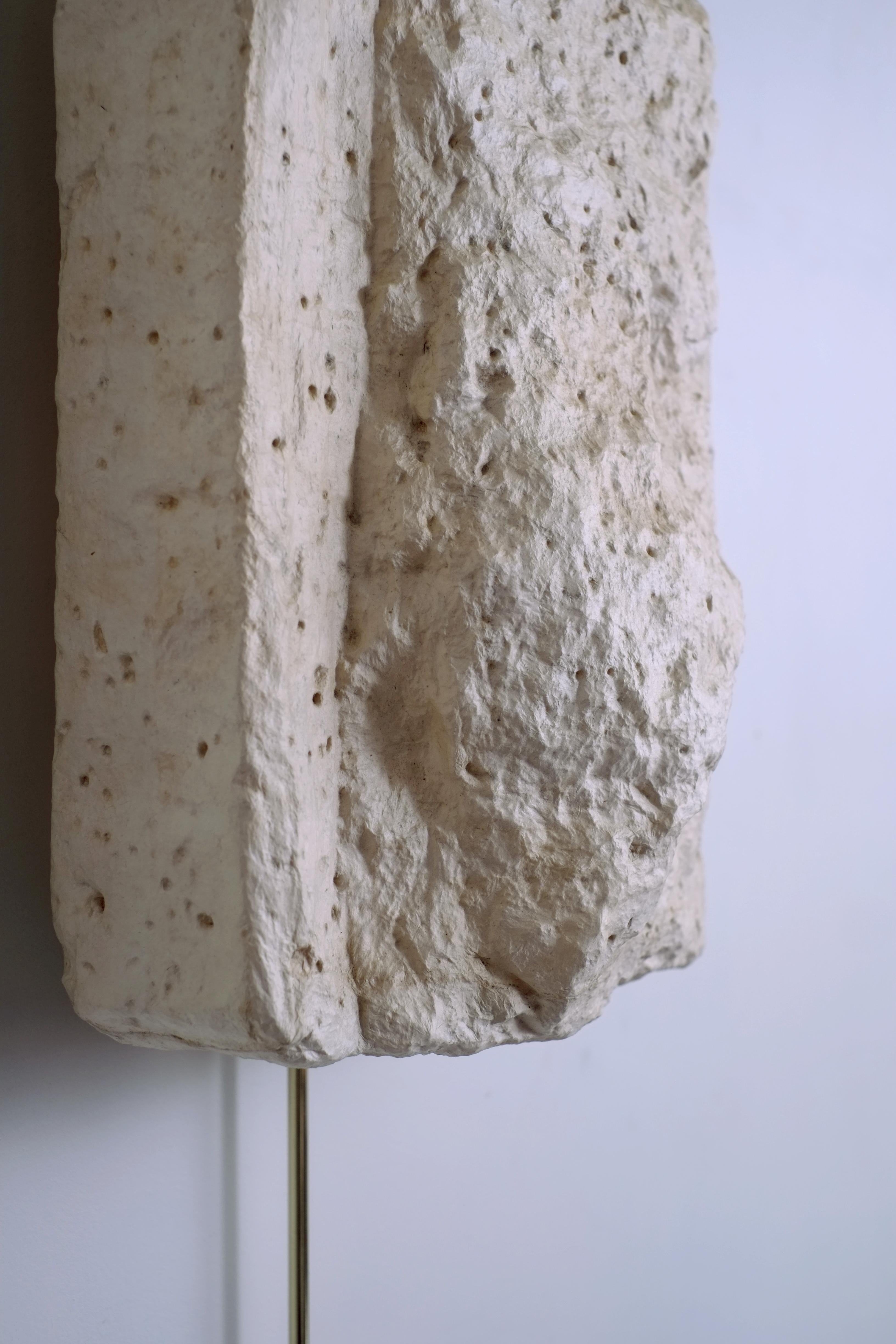 Name: On the line no.2
Wall sculpture made of Japanese paper named 