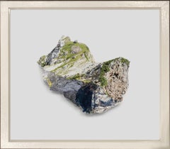 See A World in Rocks. Photo Collage Of Rocks On Hanji Highlight Precious Life