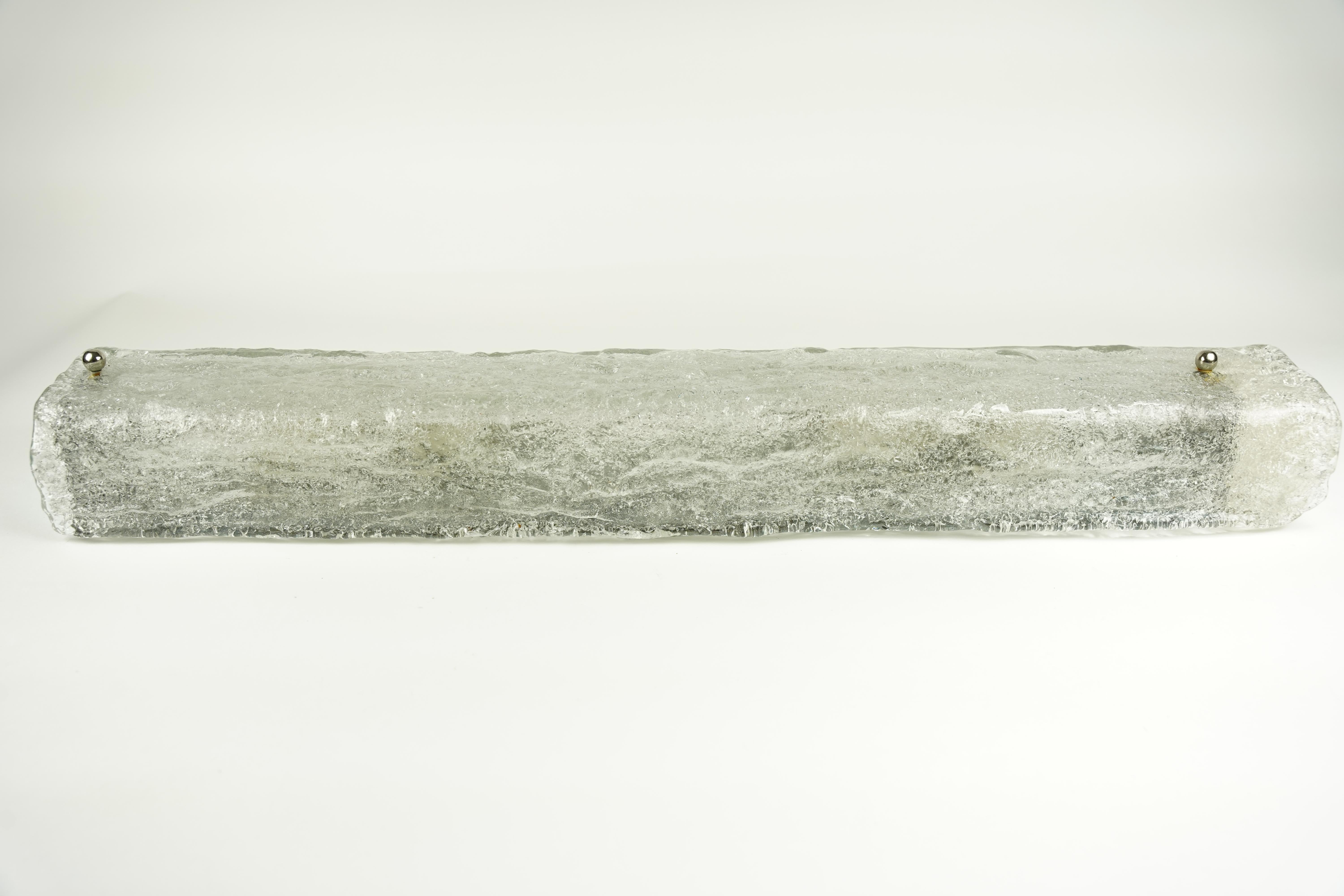RZB Murano Glass Sconce, Germany, 1960 For Sale 1
