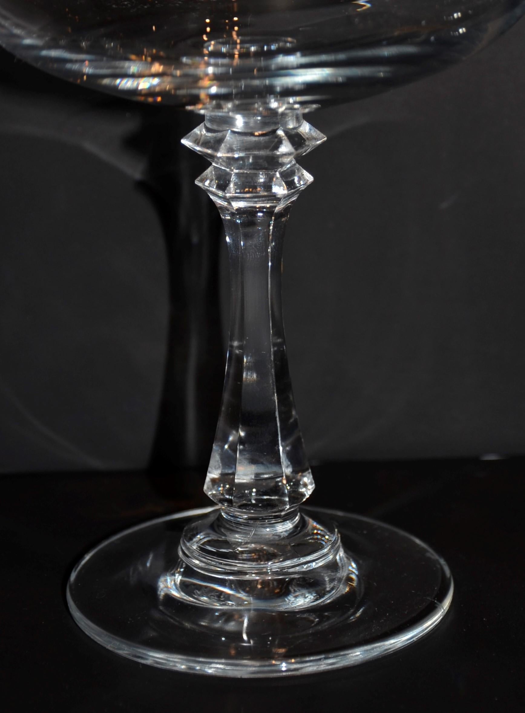 Czech Set 12 Deco Signed 