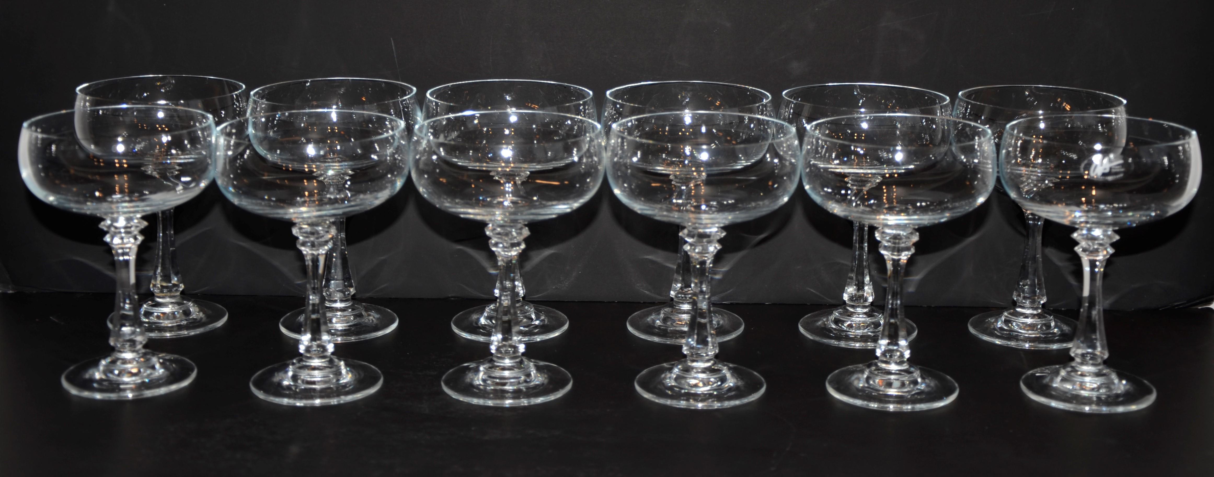 Art Deco Set 12 Deco Signed 
