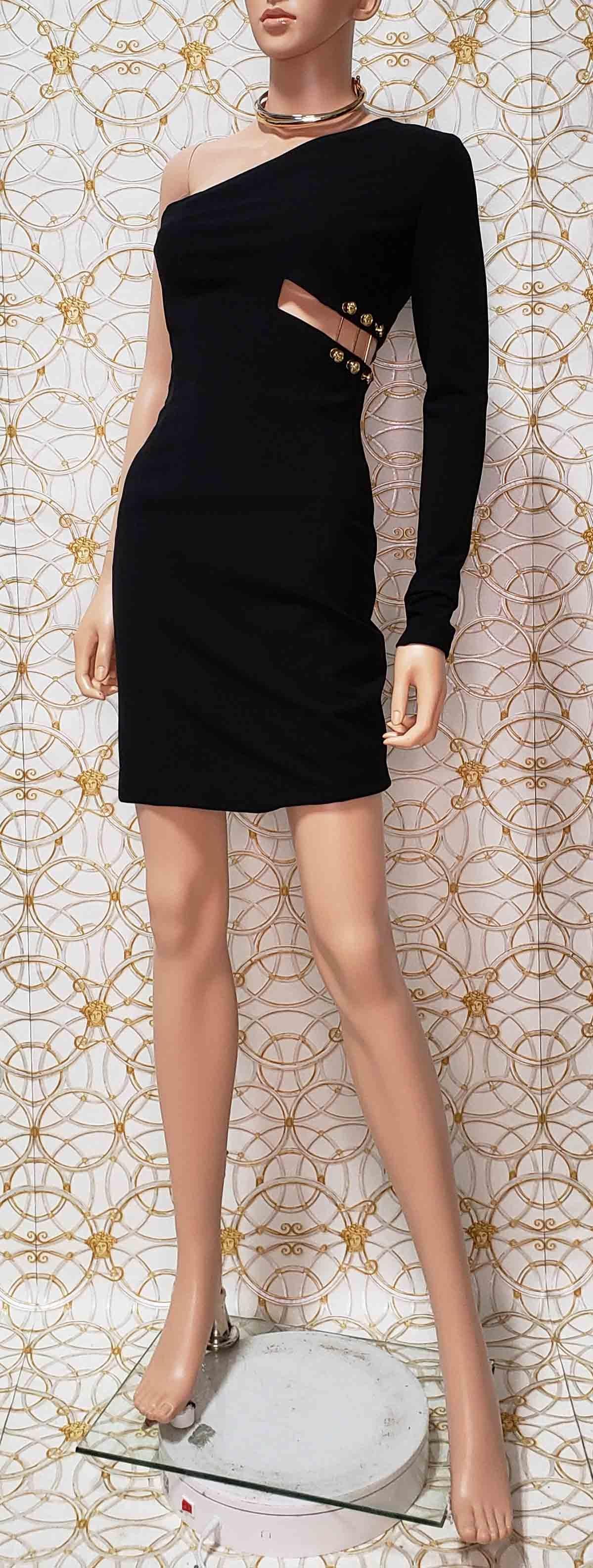 versace little black dress