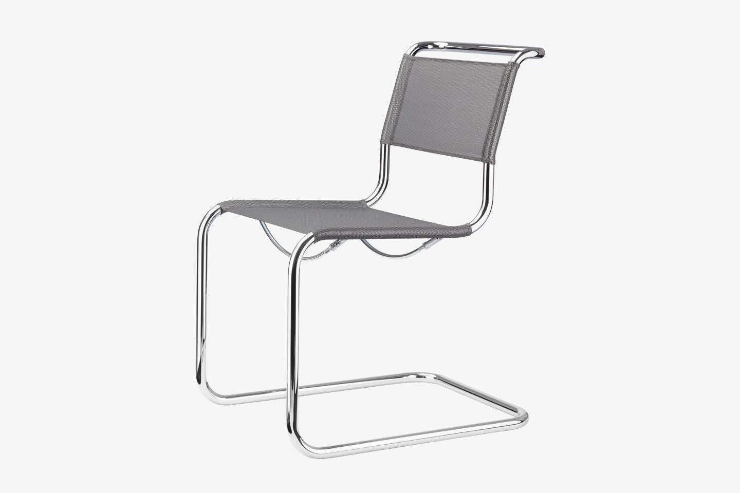 Contemporary S 34 Cantilever Armchair Designed by Mart Stam For Sale