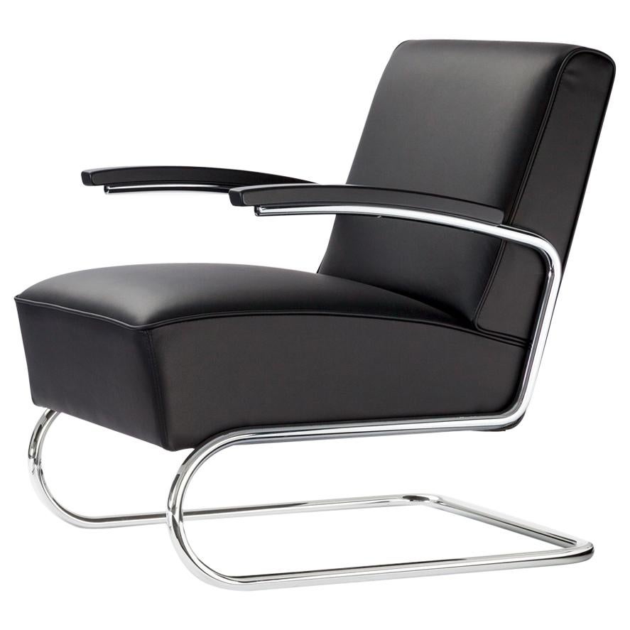 S 411 Leather Cantilever Lounge Chair