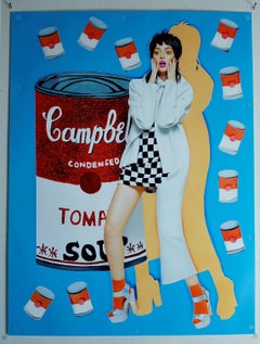 S/5 Contemporary Photographic Assemblage Prints "Pop" May Lin Le Goff, Ed.1 of 8