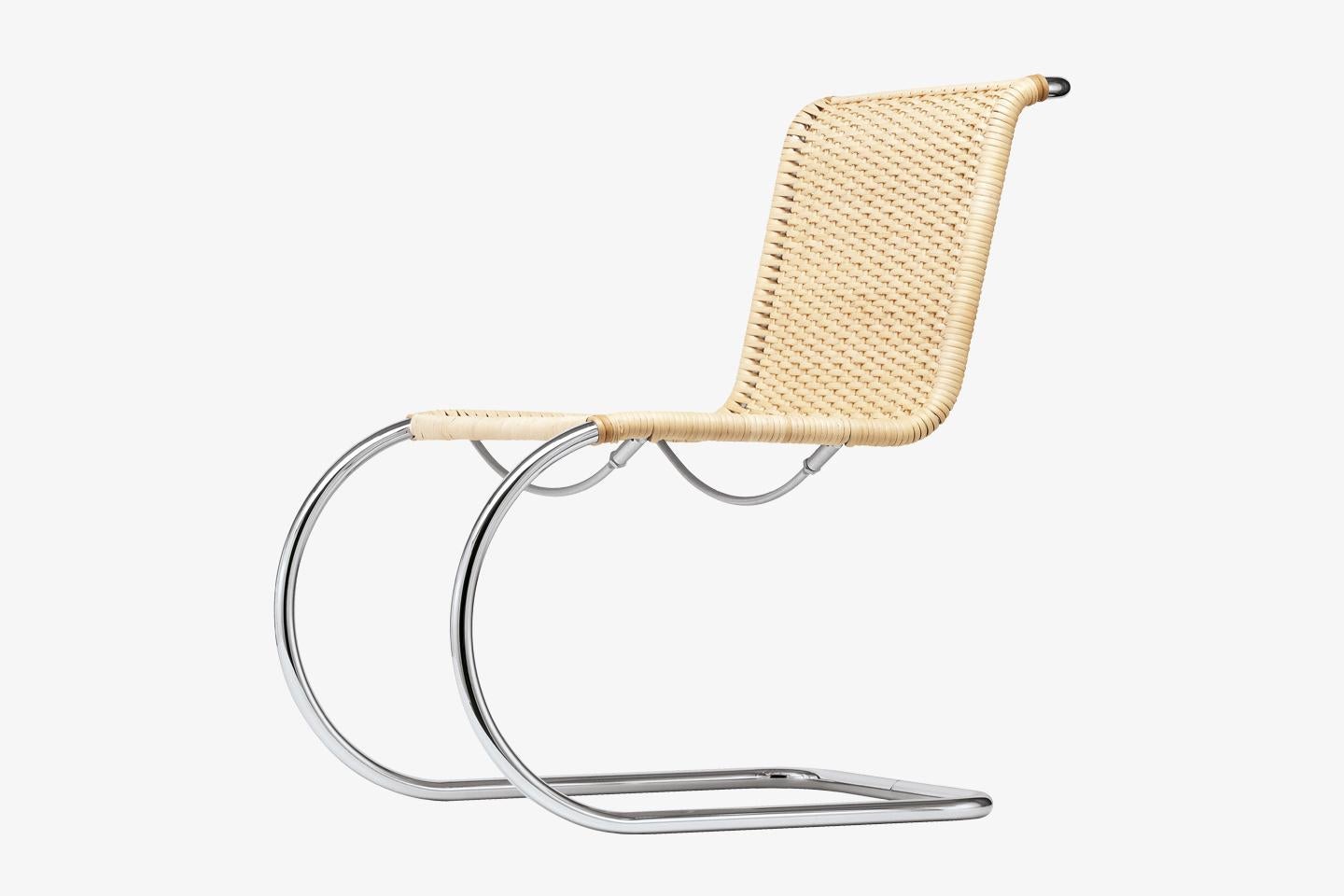 Freitragender Mesh-Stuhl S 533 All Seasons, entworfen von Ludwig Mies van der Rohe im Angebot 3
