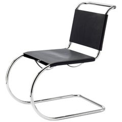 Customizable Gebruder S 533 Cantilever Leather Chair by Ludwig Mies van der Rohe