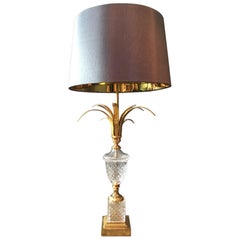 Drexel Crystal Cube Lamp at 1stdibs