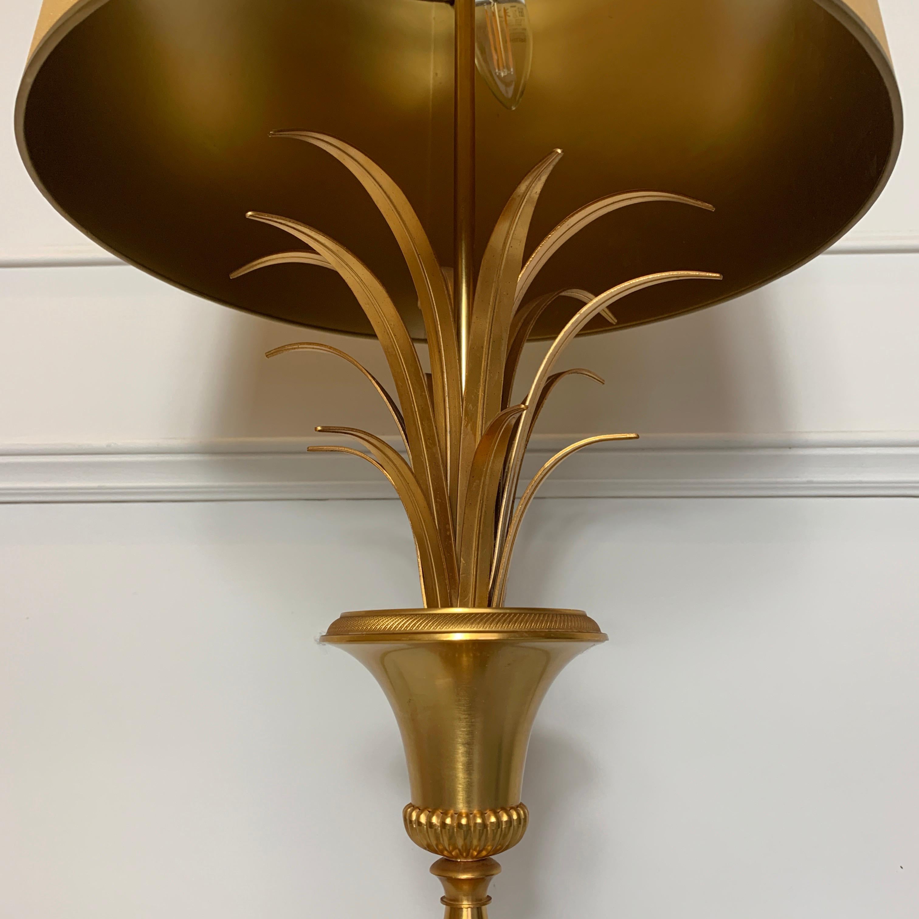 S A Boulanger Gilt Pineapple Table Lamp 2