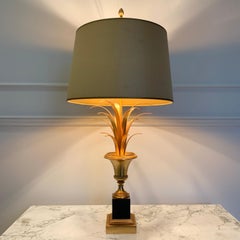 S A Boulanger Gilt Pineapple Table Lamp