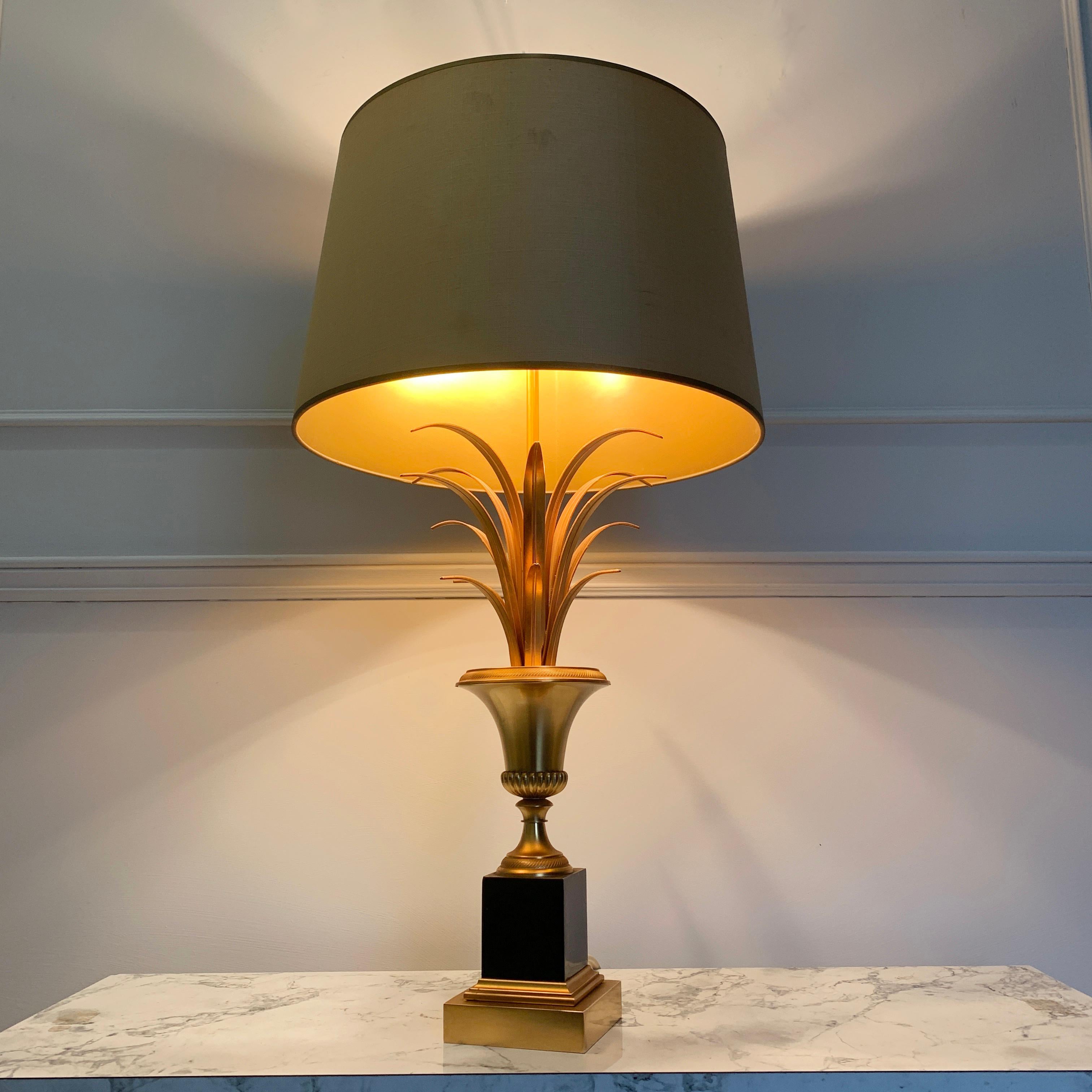 S A Boulanger Gilt Pineapple Table Lamp In Good Condition In Hastings, GB