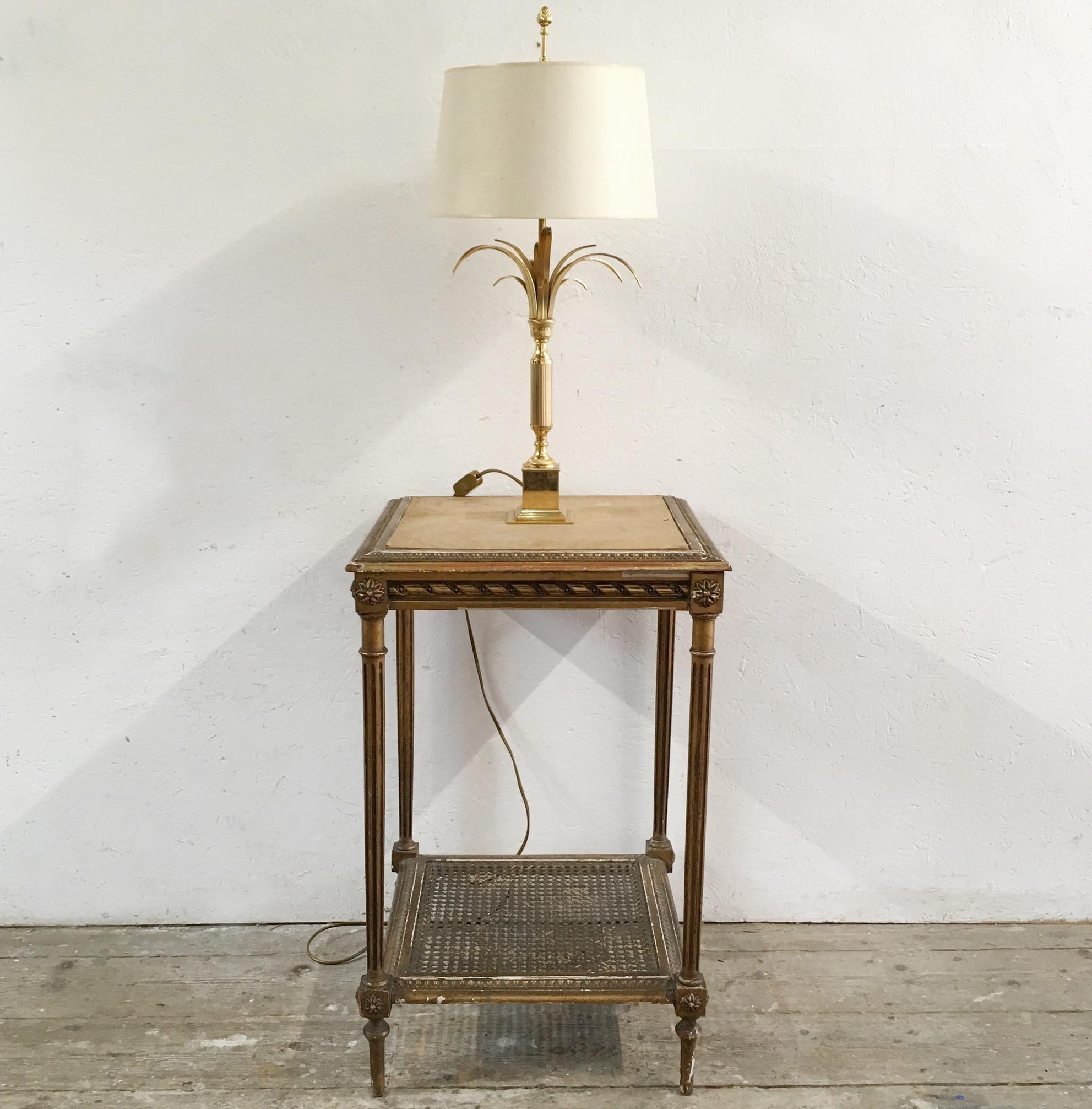 20th Century S A Boulanger Pineapple Table Lamp