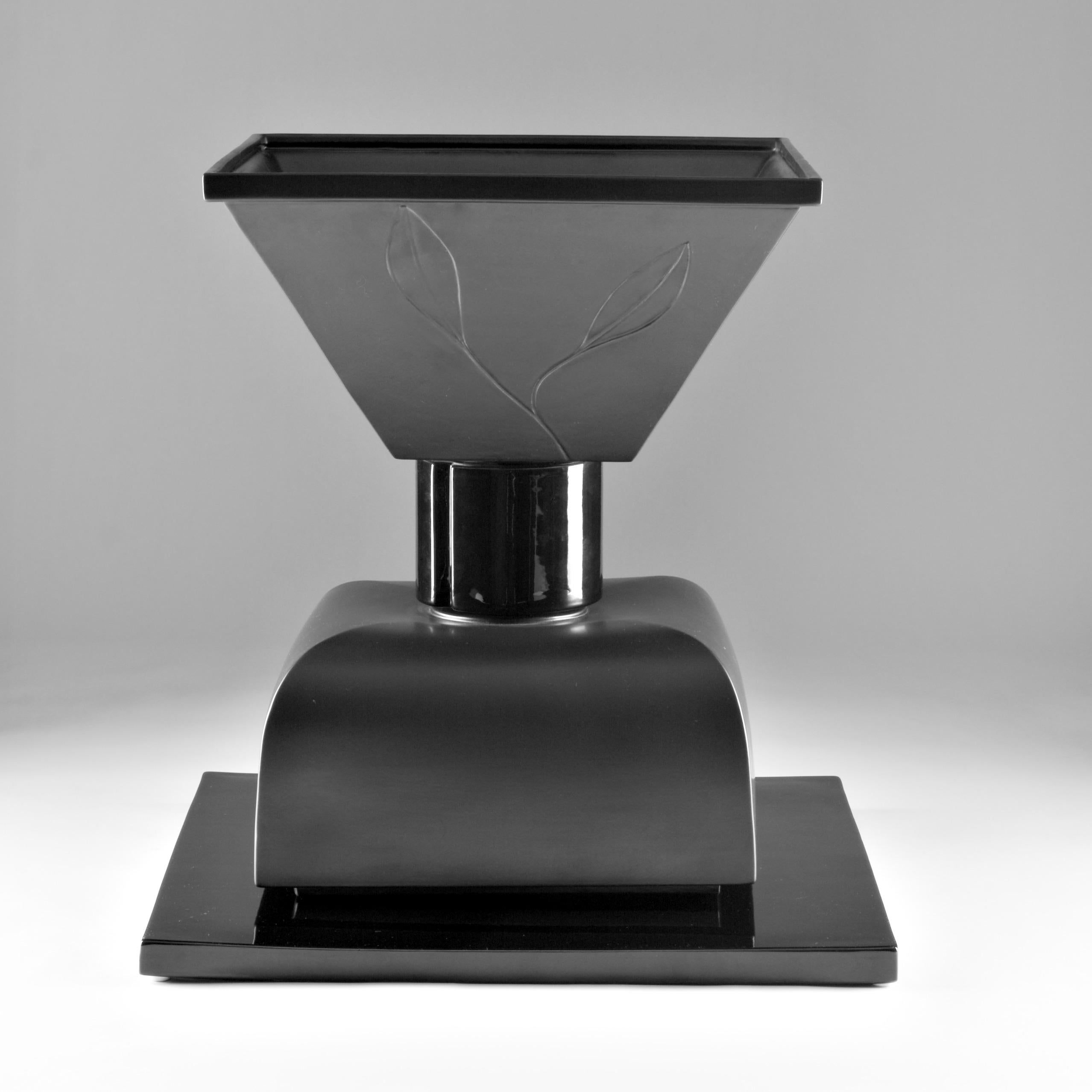 Keramische Vase Indira Modell von Sergio Asti für Superego Editions, Italien (Moderne) im Angebot