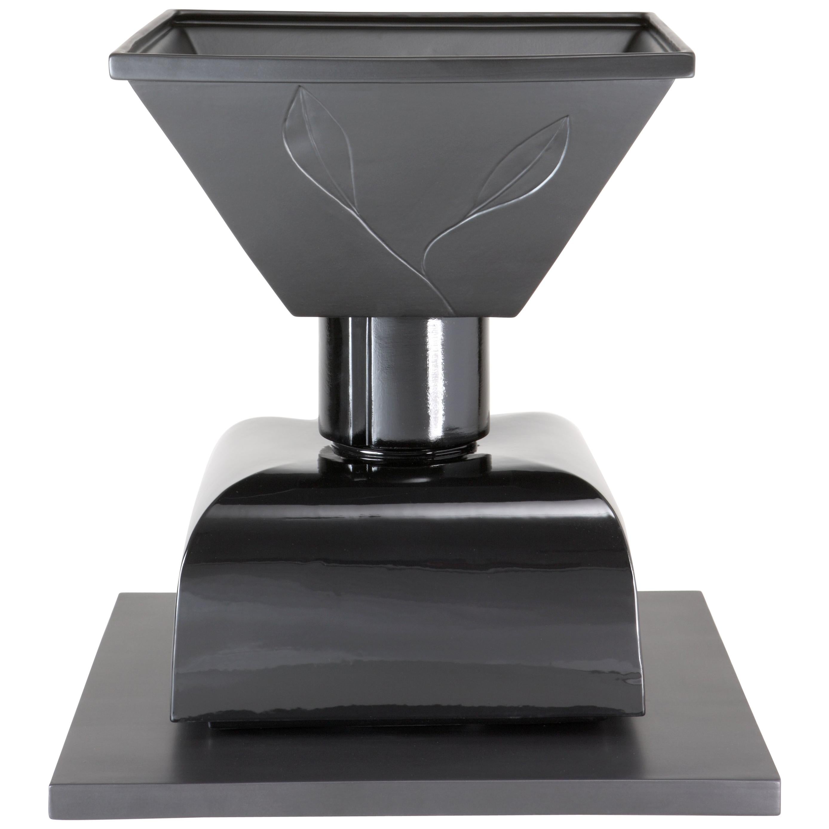 Keramische Vase Indira Modell von Sergio Asti für Superego Editions, Italien im Angebot