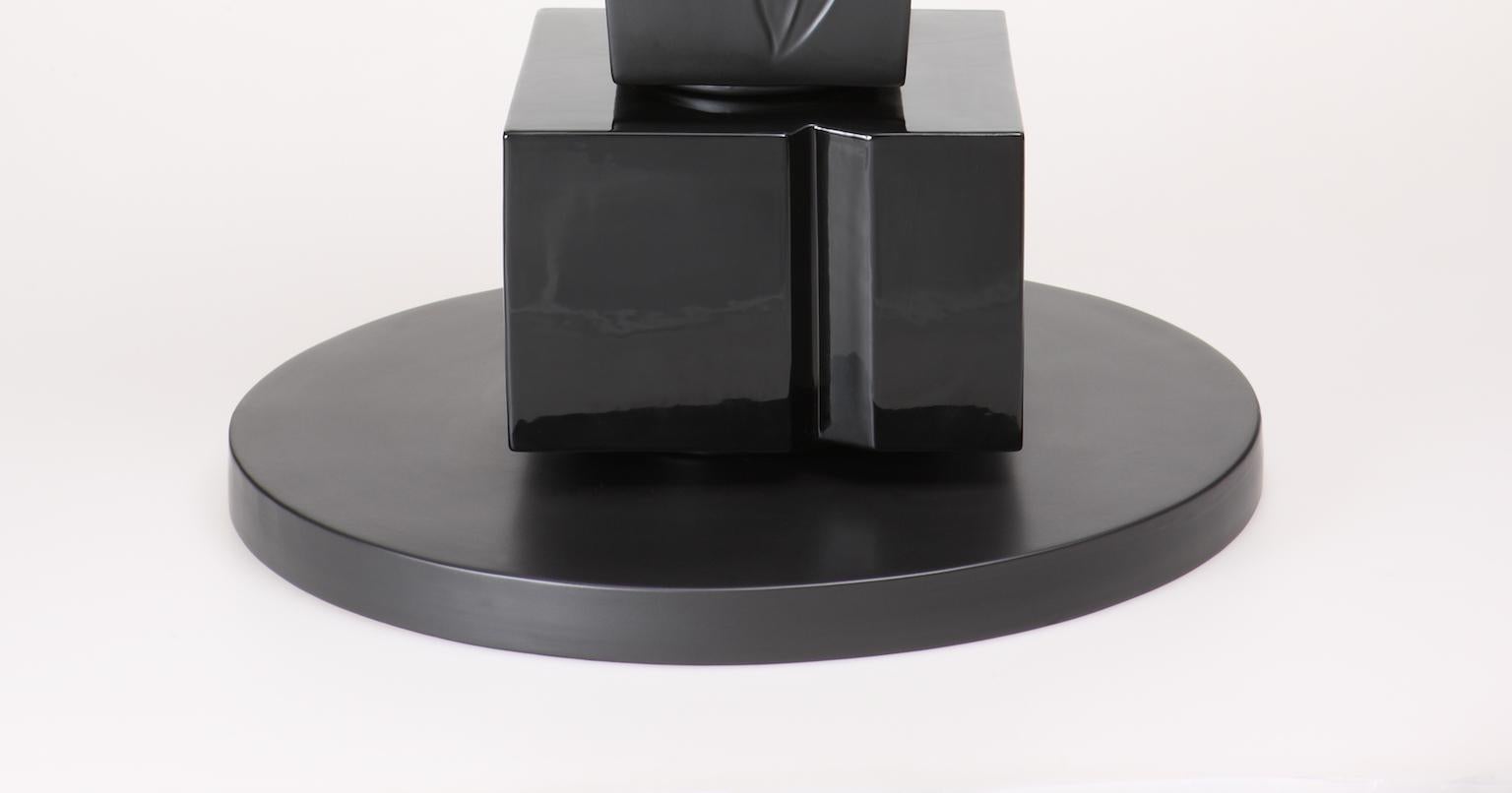 Émaillé Vase en céramique Indu Modèle de Sergio Asti pour Superego Editions, Italie en vente