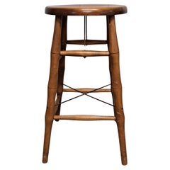 S. Bent & Bros Gardiner Mass Maple Stool