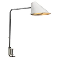 S. Björklund and L. Gustafsson Swedish "Delux" Desk Lamp in Chromed Steel