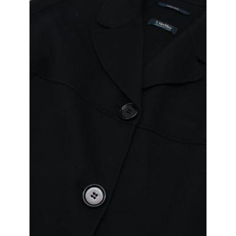 S black wool coat For Sale 1