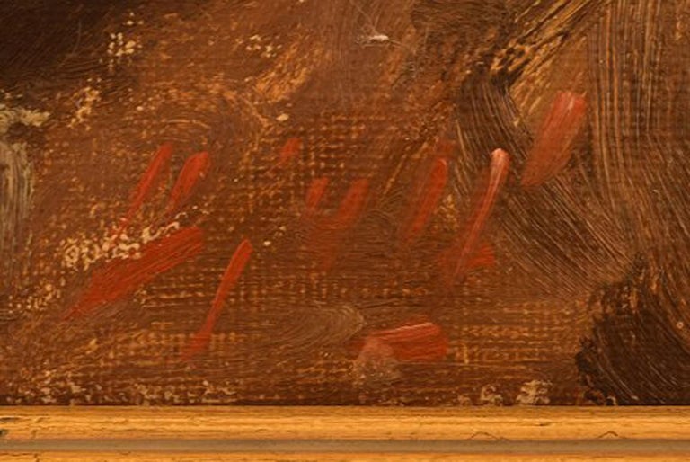 S. C. Bjulf Fish Mongers, Oil on Canvas For Sale at 1stDibs oil mongers