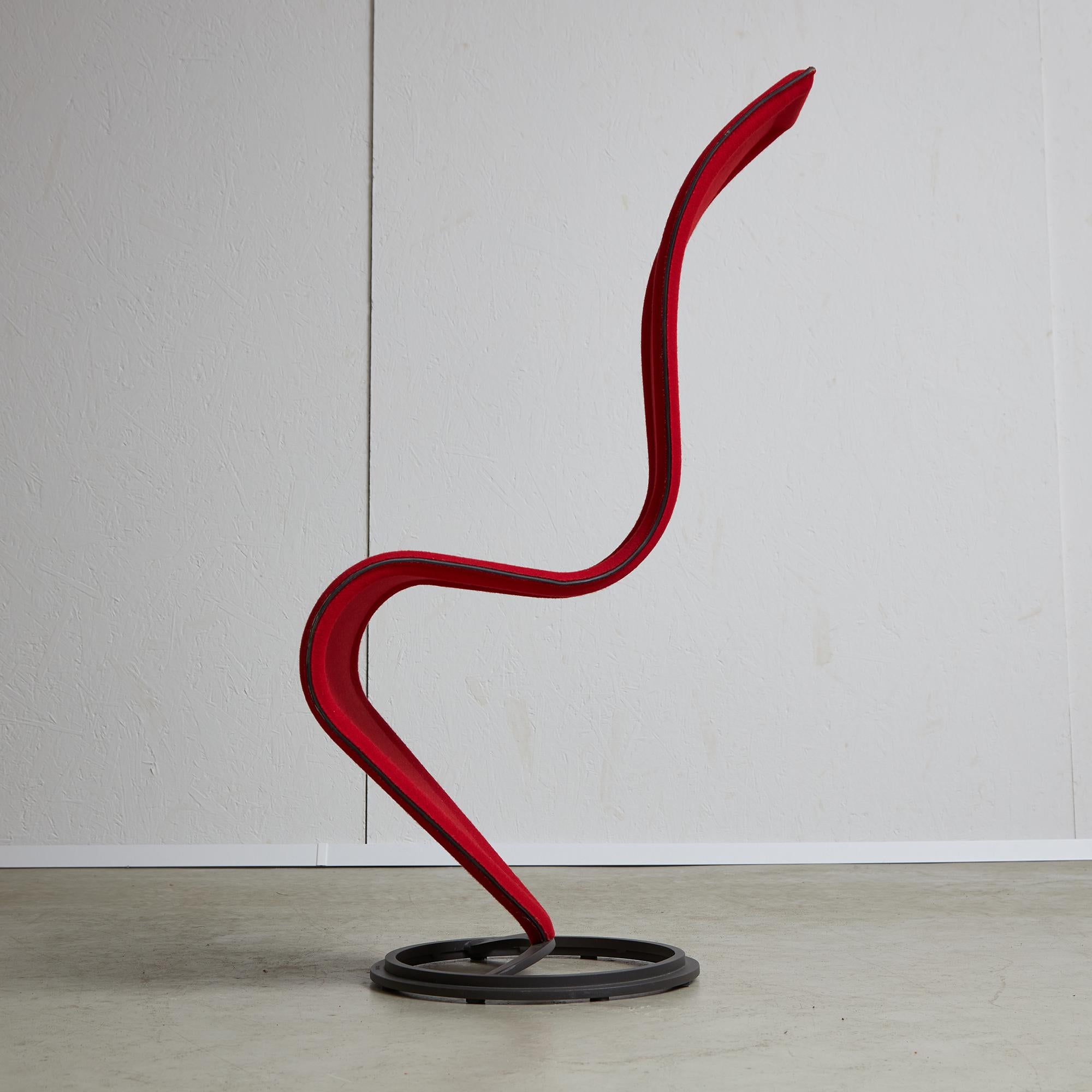 S Chair by Tom Dixon for Cappellini, 1988 In Good Condition For Sale In Budapest, HU