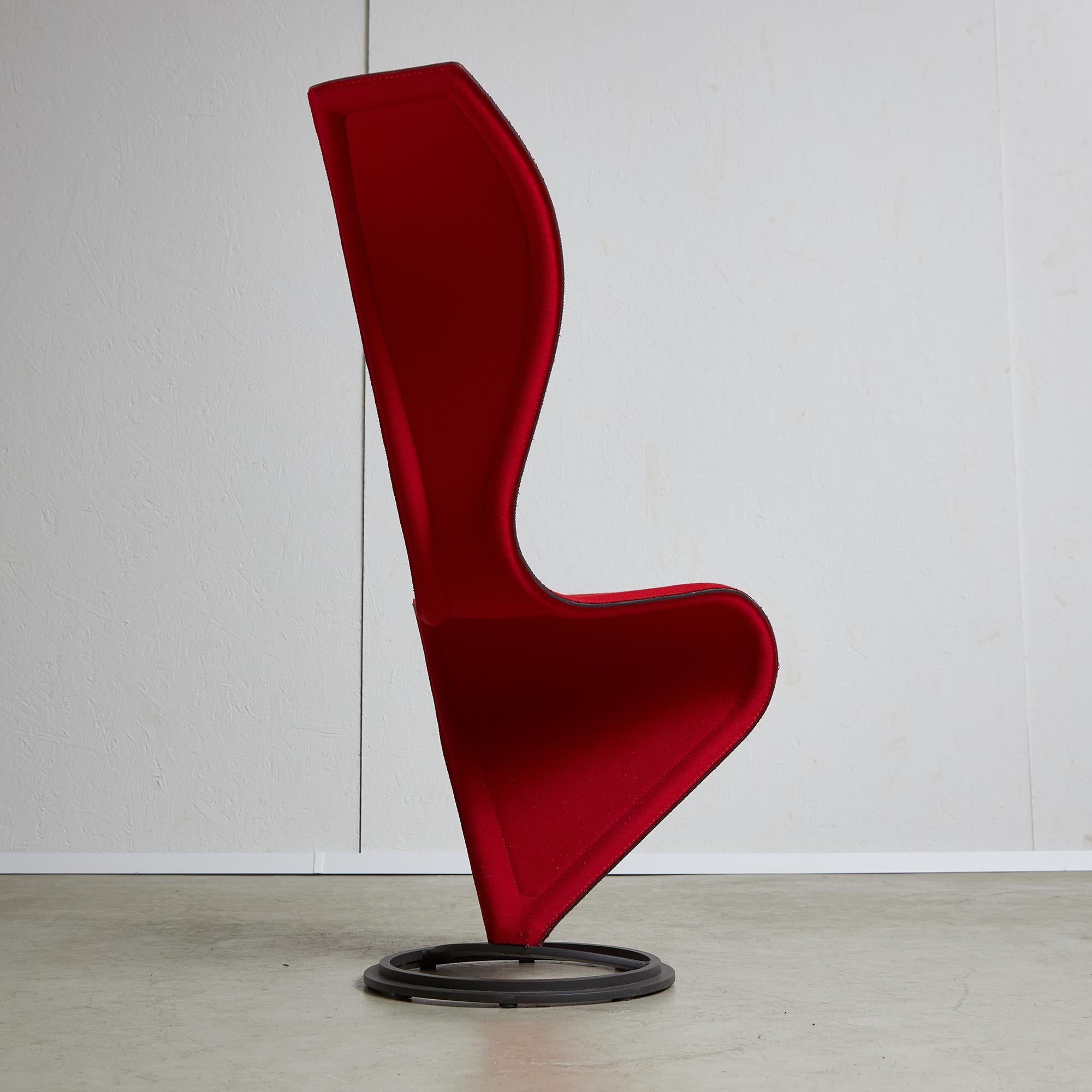 Wool S Chair by Tom Dixon for Cappellini, 1988 For Sale