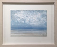 "High Clouds, " Contemporary Seascape Painting