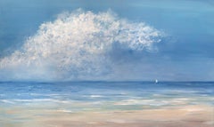 "On the Wind, " Coastal Seascape Painting