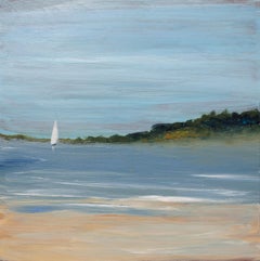 "Saturday Sail":: petite peinture de paysage marin