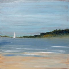 "Saturday Sail", Small Seascape Painting