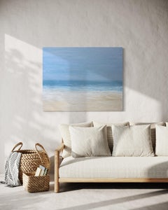 "Danse de la mer" Peinture abstraite de paysage marin