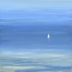 "Slight Breeze," Small Seascape Painting