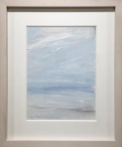"Solo Sail, " Contemporary Seascape Painting
