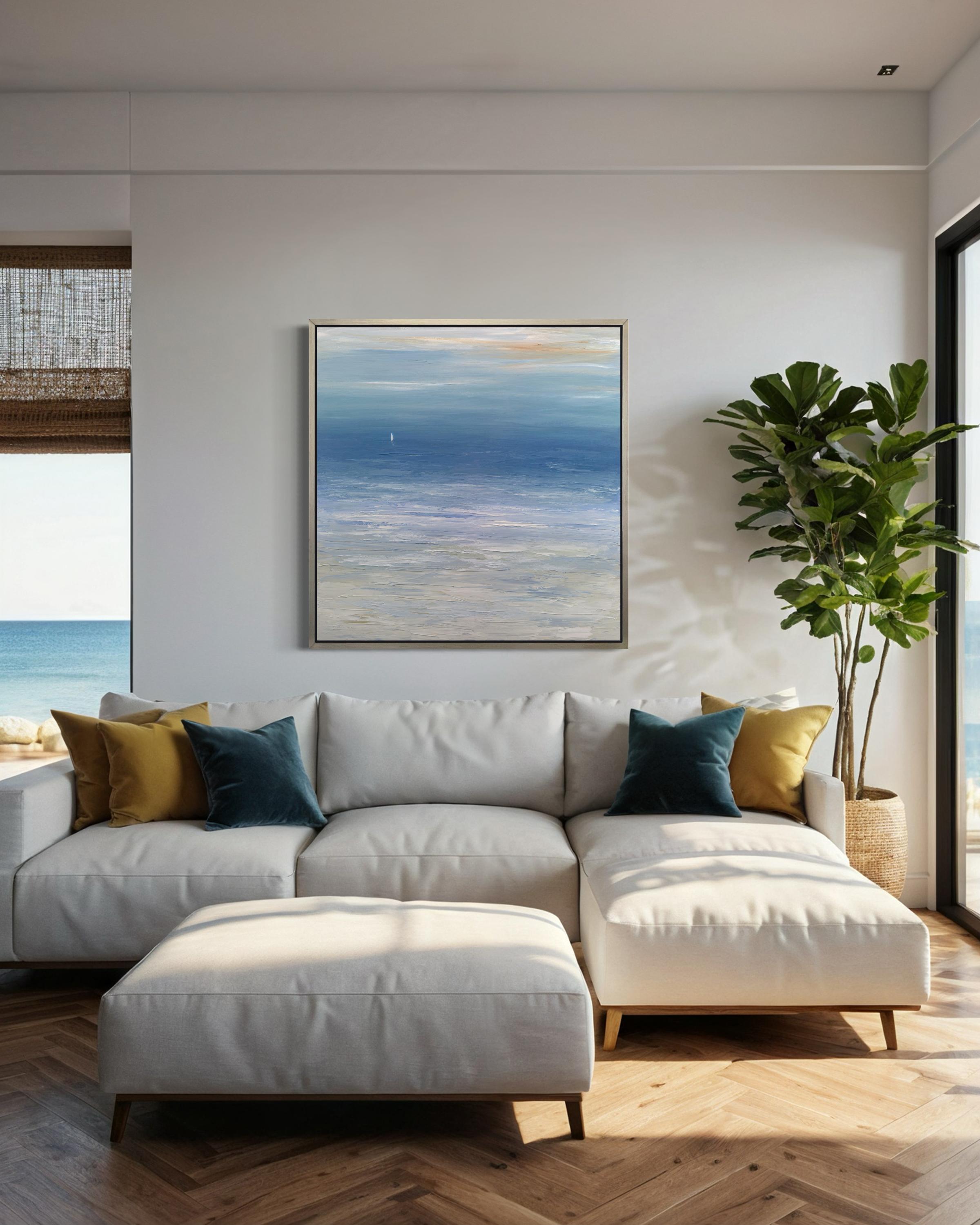 « Calm Waters II, » encadré tirage giclée en édition limitée, 24