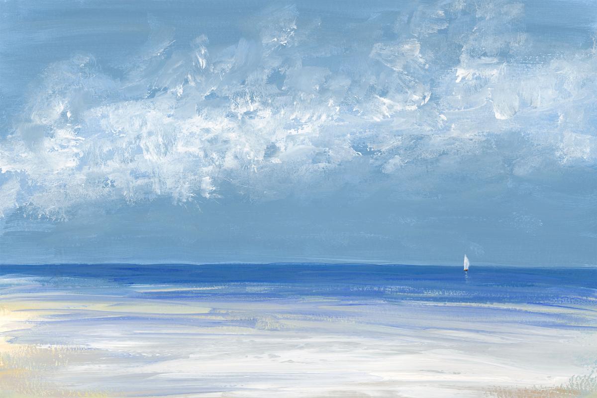 „Clear Day“, gerahmter Giclee-Druck in limitierter Auflage, 8