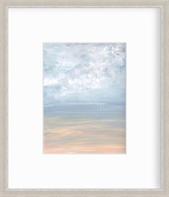 "Early Morning, " Framed Limited Edition Giclee Print, 12" x 9"