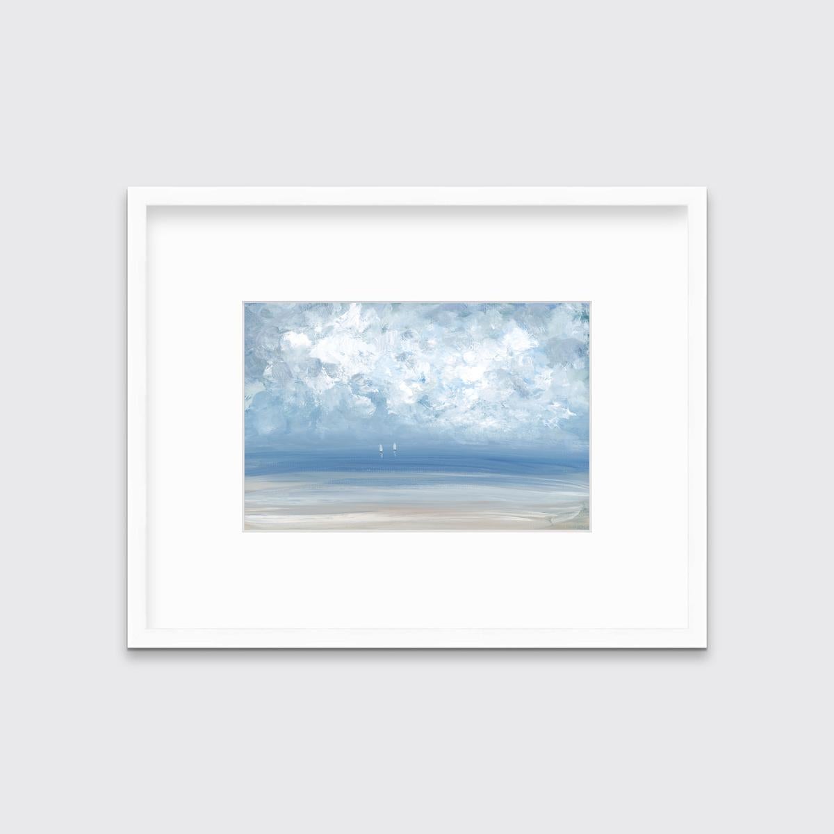 „High Clouds“, gerahmter Giclee-Druck in limitierter Auflage, 8