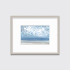 "Nubes Altas, " Impresión Giclée Enmarcada de Edición Limitada, 8" x 12"