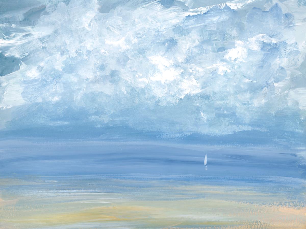„Monday Sail“, gerahmter Giclee-Druck in limitierter Auflage, 6
