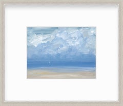 „Morning Sail“, gerahmter Giclee-Druck in limitierter Auflage, 9" x 12"