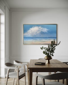 "En el viento", Lámina Giclée enmarcada de edición limitada, 48" x 80".