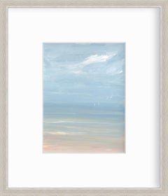 "Open Waters ", impression giclée encadrée à édition limitée, 8" x 6".