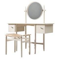 S. Engström & G. Myrstrand for Bodafors Vanity Table with Stool