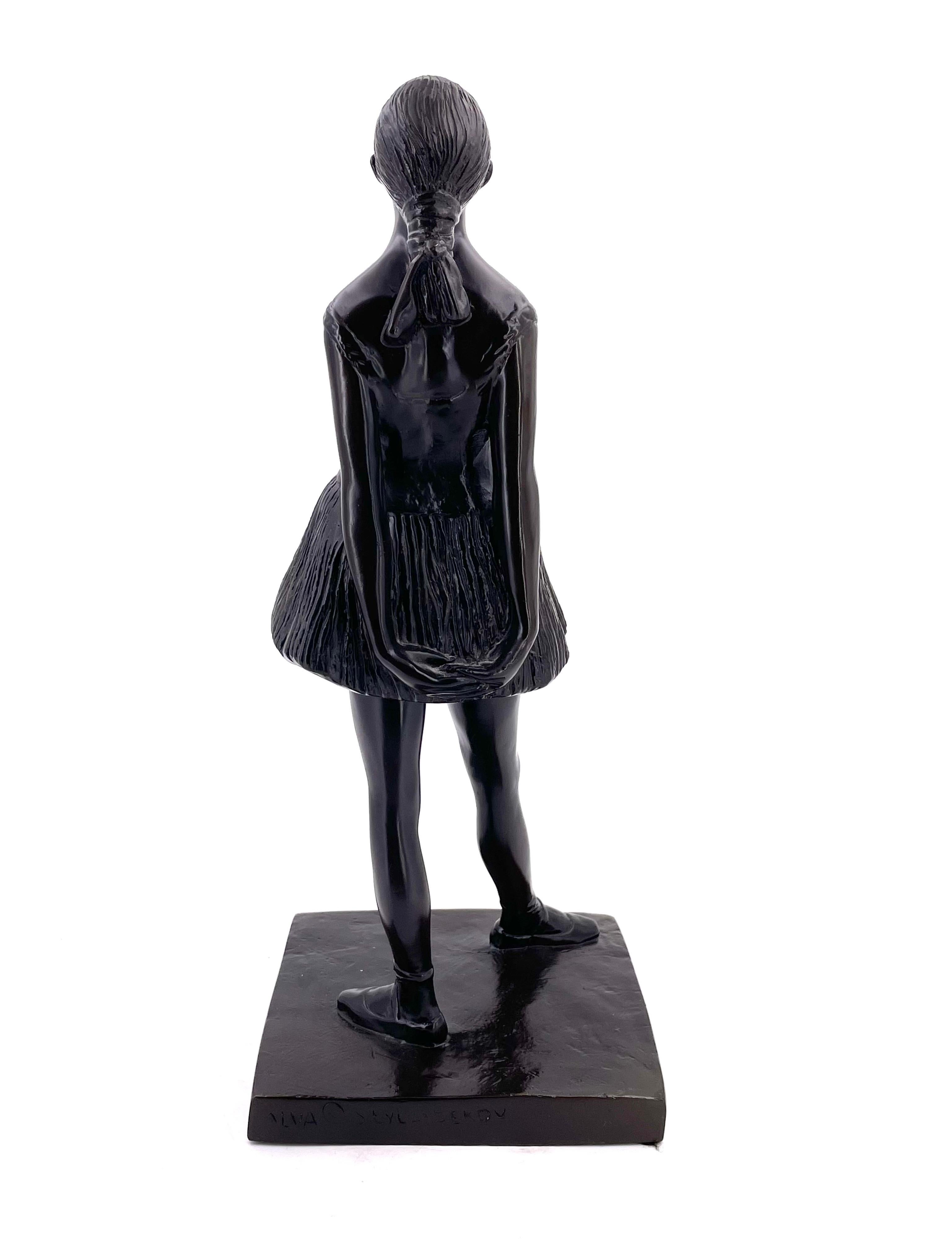 For the aspiring young ballerina or ballet instructor in your life. This sculpture entitled, 