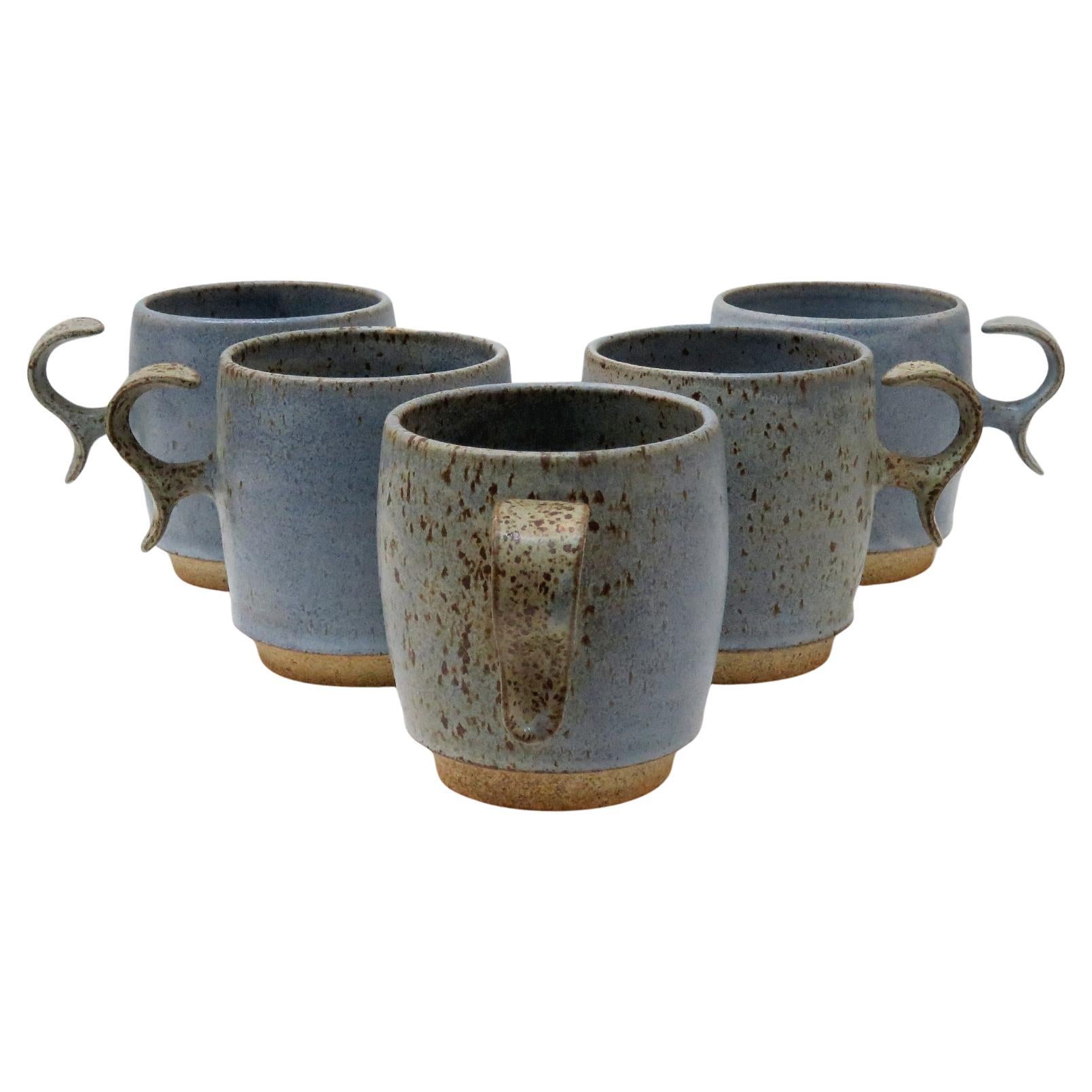 'S-Handle' Mugs by Jed Farlow  For Sale
