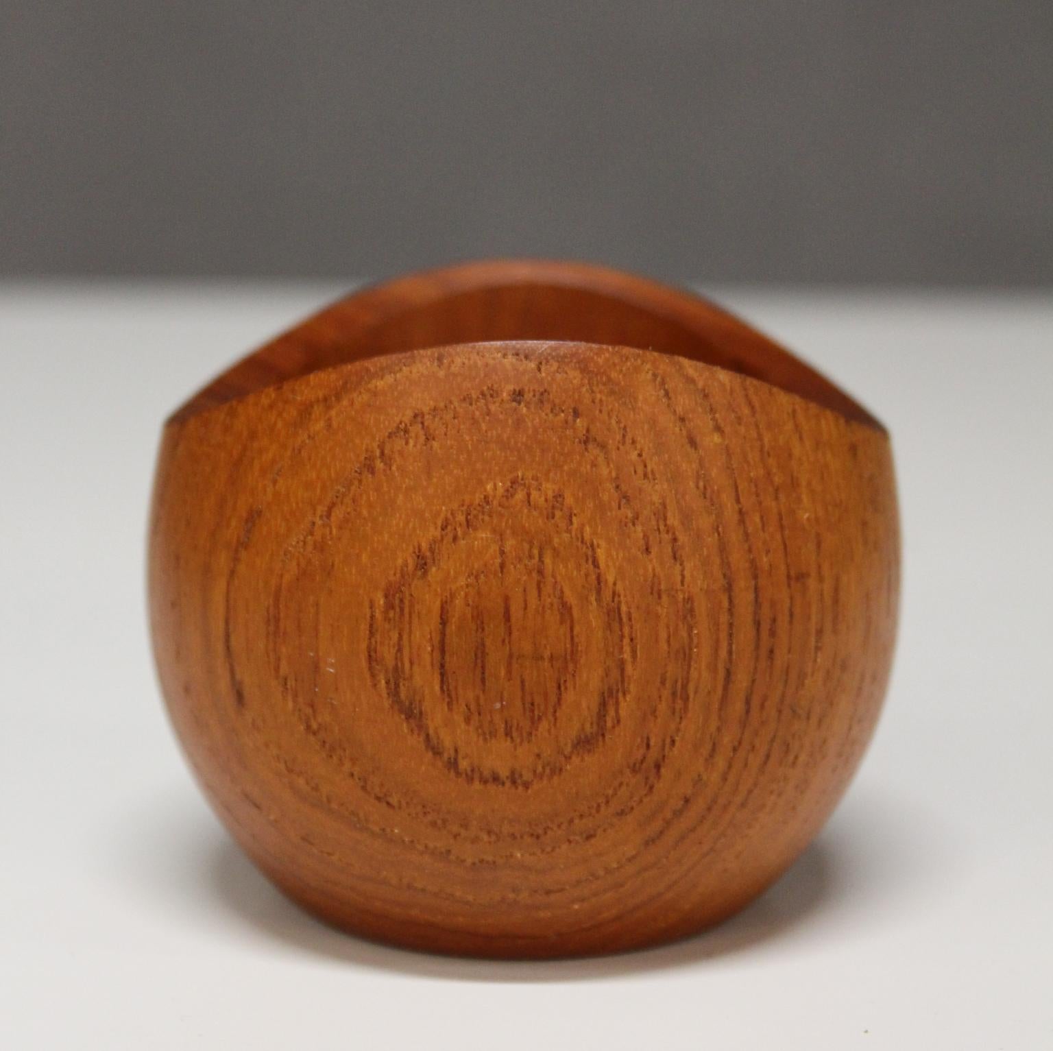 Scandinavian Modern S. K. Söwe Teak Bowl