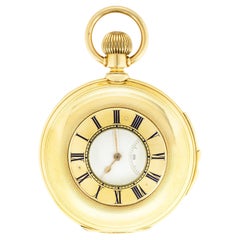 S. Katz Geneve. Un raro Mezzo Cacciatore d'oro Ripetizione minuti C1890