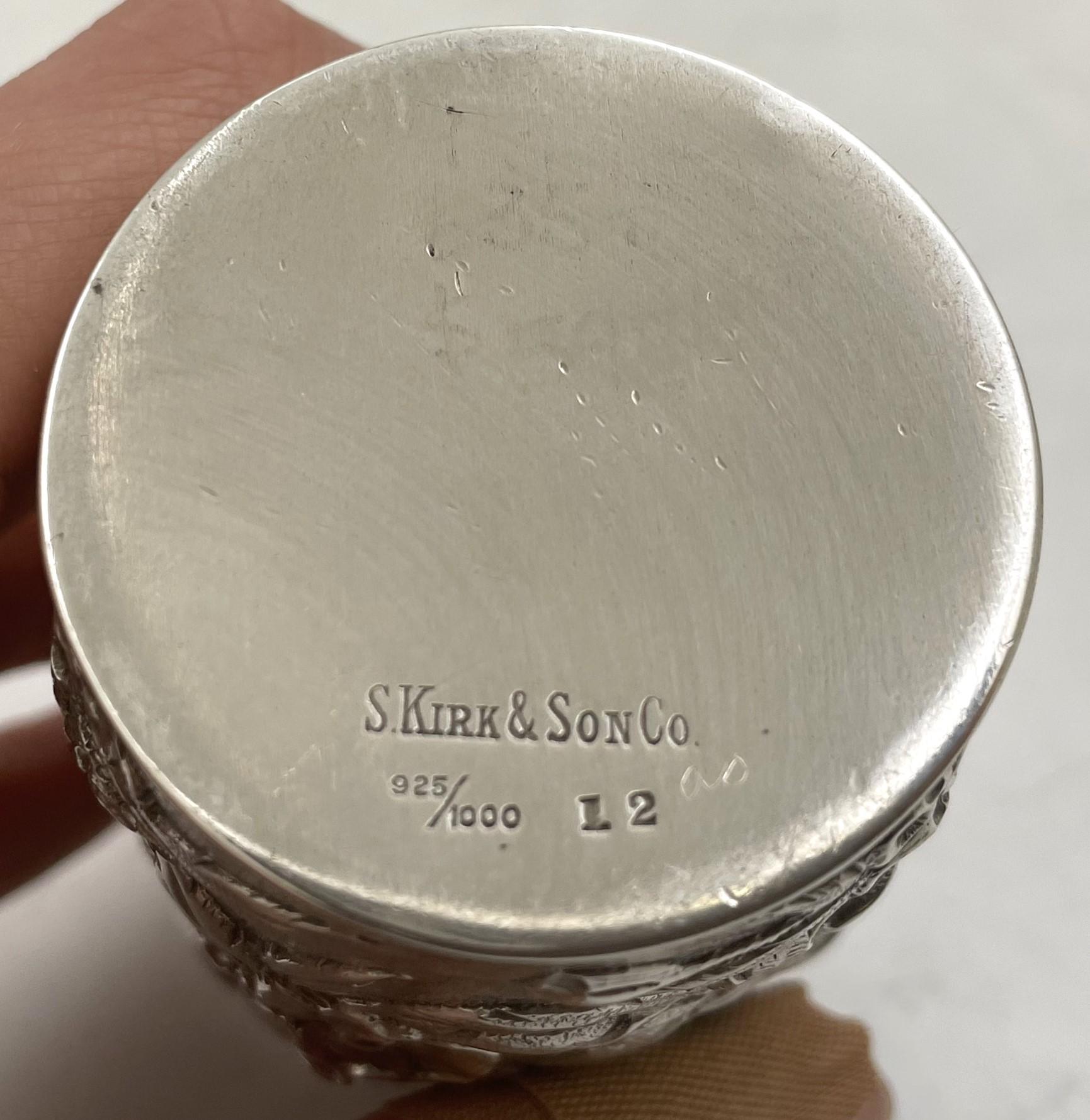 S. Kirk & Son & Co, scatola per spezie in argento massiccio Besamim dal 1903 al 1924 in vendita 2