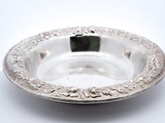 S. Kirk & Son Repousse Sterling Bon Bon Bowl 409 No mono