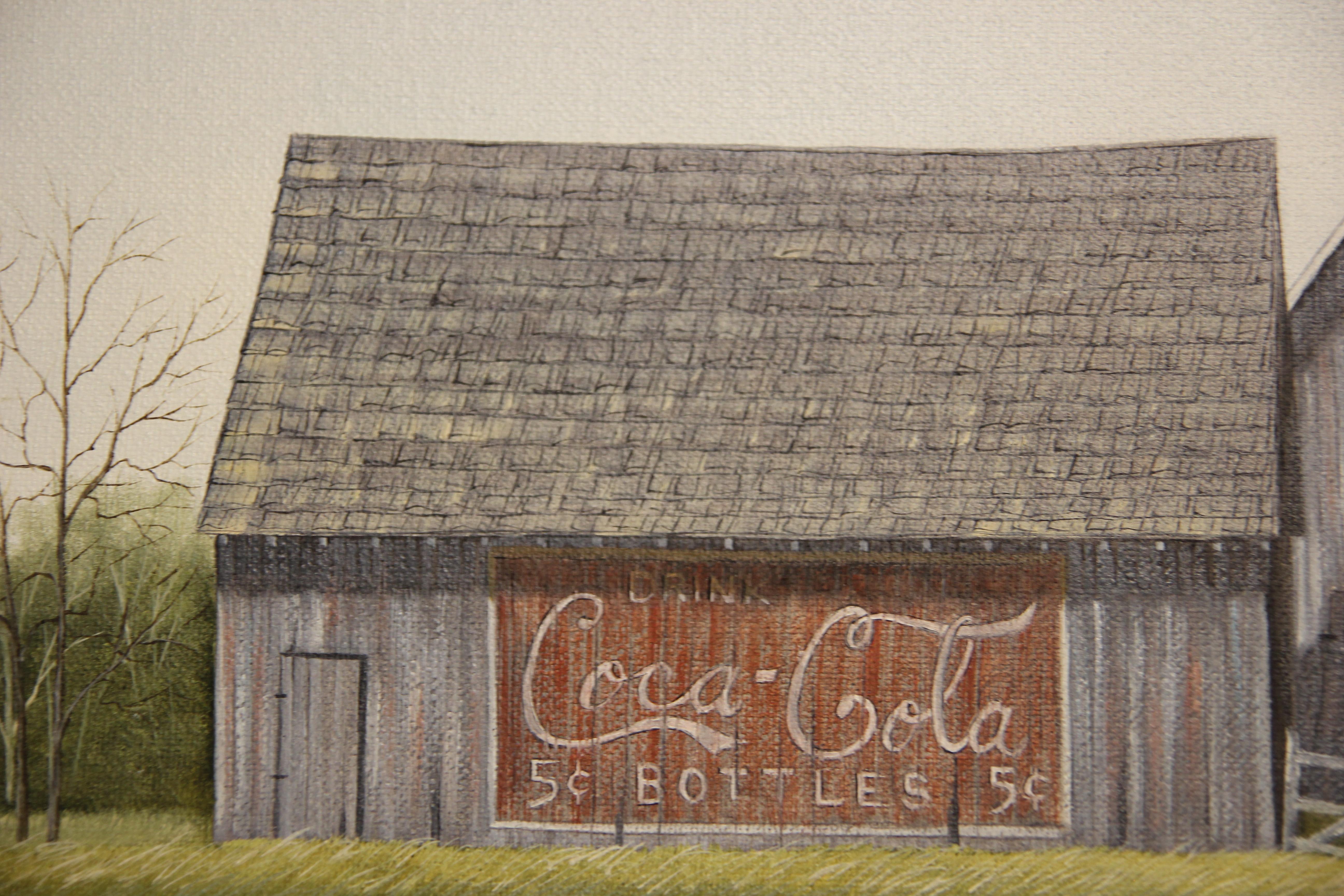 coca cola barn